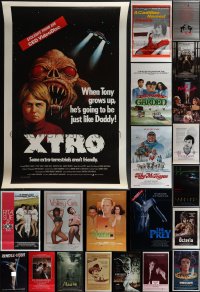 5x0661 LOT OF 26 UNFOLDED SINGLE-SIDED MOSTLY 27X41 ONE-SHEETS 1980s-2000s cool movie images!