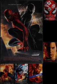 5x0718 LOT OF 21 UNFOLDED MOSTLY DOUBLE-SIDED 27X40 SPIDER-MAN ONE-SHEETS 2004 - 2019 Marvel!