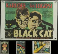 5x0542 LOT OF 4 UNFOLDED R2010S EGYPTIAN POSTERS R2010s Black Cat, Wizard of Oz & more!