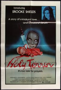 5x0180 LOT OF 8 FOLDED R1981 RE-TITLED ALICE SWEET ALICE ONE-SHEETS R1981 re-titled Holy Terror!