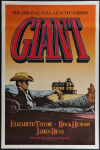 5x0785 LOT OF 16 UNFOLDED SINGLE-SIDED 27X41 GIANT R83 ONE-SHEETS R1983 James Dean by Reata!