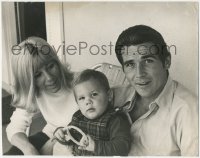 5y0480 JAMES BROLIN/JOSH BROLIN deluxe 10.25x13.25 still 1970 with wife/mother by Mike Paladin!