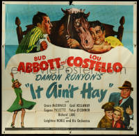 5y0566 IT AIN'T HAY 6sh 1943 Bud Abbott & Lou Costello, Damon Runyon, horse racing, ultra rare!