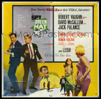 5y0586 SPY IN THE GREEN HAT 6sh 1966 Robert Vaughn & David McCallum, Man from UNCLE, ultra rare!