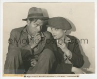 5y1598 BEGGARS OF LIFE 7.5x9.25 still 1928 Louise Brooks disguised as boy grinning at Richard Arlen!