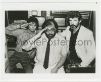 5y1608 CAPTAIN EO candid 8x10 still 1986 Michael Jackson, George Lucas & Francis Ford Coppola!