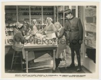 5y1633 FAREWELL TO ARMS 8x10 still 1932 uniformed Gary Cooper w/ ladies preparing food in kitchen!