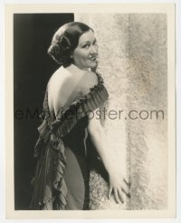 5y1643 GLORIA SWANSON deluxe 8x10 still 1934 wonderful posed portrait by Clarence Sinclair Bull!