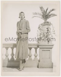 5y1669 KAY FRANCIS 8x10.25 still 1937 full-length modeling cool outfit when she made Stolen Holiday!