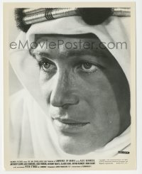 5y1673 LAWRENCE OF ARABIA 8x10.25 still 1963 best super close portrait of Peter O'Toole, David Lean