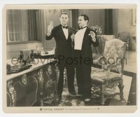 5y1676 LITTLE CAESAR 8x9.75 still 1930 Edward G. Robinson in tux & William Collier toast success!