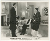 5y1678 LIVING ON VELVET 8x9.75 still 1935 Warren William between Kay Francis & George Brent!