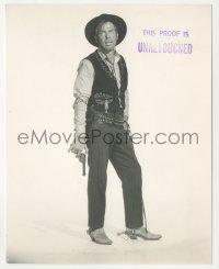 5y1687 MAN WHO SHOT LIBERTY VALANCE deluxe 7.5x9.25 still 1962 unretouched portrait of Lee Marvin!