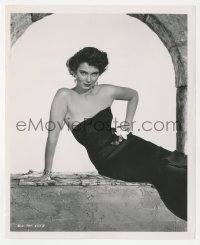 5y1693 MARTA TOREN 8x10 still 1951 great Coburn portrait in sexy strapless dress from Sirocco!