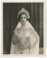 5y1695 MARY DUNCAN 8x10 still 1920s close portrait of the sexy actress in skimpy costume!