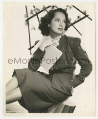 5y1700 MERLE OBERON 8x10 still 1945 beautiful Columbia studio portrait by Coburn!