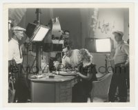 5y1701 MERRY WIDOW candid 8x10.25 still 1934 Lubitsch directs MacDonald in diary sequence by camera!