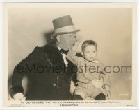 5y1716 OLD-FASHIONED WAY 8x10.25 still 1934 cute Baby LeRoy tweaks W.C. Fields' giant nose!