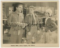 5y0088 PAT O'BRIEN signed 8.25x10 still R1956 who's with James Cagney & June Travis in Ceiling Zero!