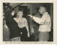 5y1747 STAGE DOOR candid 8x10 still 1937 Ginger Rogers & director Gregory La Cava between scenes!