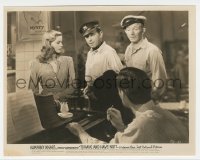 5y1758 TO HAVE & HAVE NOT 8x10.25 still 1944 Humphrey Bogart, Lauren Bacall, Walter Brennan & Hoagy!