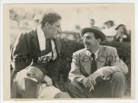 5y1767 WALT DISNEY/SPENCER TRACY 6x8.25 news photo 1938 between chukkers at annual benefit polo game!