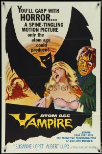 5y1027 ATOM AGE VAMPIRE 1sh 1963 Majano's Seddok, l'erede di Satana, terrifying man turns monster!