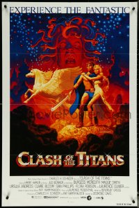 5y1072 CLASH OF THE TITANS int'l 1sh 1981 Ray Harryhausen, fantasy art by Greg & Tim Hildebrandt!