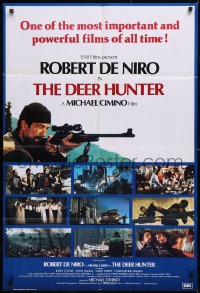 5y0523 DEER HUNTER English 1sh 1979 Michael Cimino classic, Robert De Niro, different photo montage!