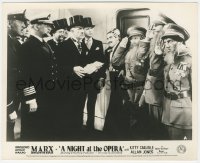 5y1569 NIGHT AT THE OPERA English FOH LC 1935 uniformed Groucho, Chico & Harpo Marx in disguise!