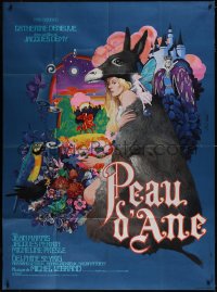 5y0196 DONKEY SKIN French 1p 1970 Jacques Demy's Peau d'ane, best art of Deneuve by Jim Leon!