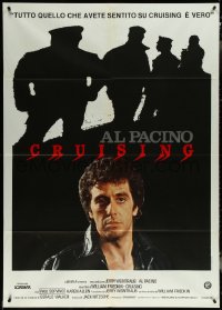 5y0339 CRUISING Italian 1p 1980 William Friedkin, Al Pacino pretends to be gay, different image!