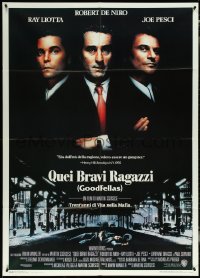 5y0363 GOODFELLAS Italian 1p 1990 Robert De Niro, Joe Pesci, Ray Liotta, Martin Scorsese classic!