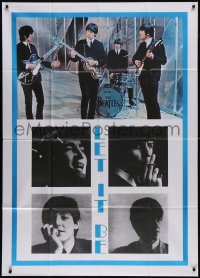 5y0630 LET IT BE Italian 1p R1981 Beatles, John Lennon, Paul McCartney, Ringo Starr, Harrison!