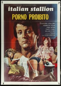 5y0395 PARTY AT KITTY & STUD'S Italian 1p 1980 top-billed Sylvester Stallone in sleazy sex movie!