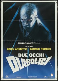 5y0428 TWO EVIL EYES Italian 1p 1990 Dario Argento & George Romero's Due occhi diabolici, Sciotti!