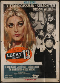 5y0612 TWELVE PLUS ONE Italian 2p 1969 Sharon Tate, Orson Welles, De Sica, pre-Mel Brooks version!