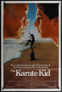 5y1222 KARATE KID 1sh 1984 Pat Morita, Ralph Macchio, teen martial arts classic!