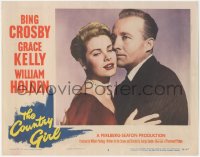 5y0773 COUNTRY GIRL LC #5 1954 close up of beautiful Grace Kelly turning her head from Bing Crosby!