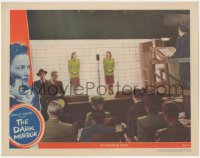 5y0775 DARK MIRROR LC #3 1946 great image showing Olivia De Havilland as both twins on stage!