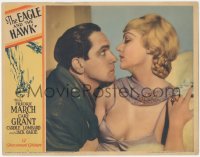 5y0780 EAGLE & THE HAWK LC 1933 best c/u of sexiest Carole Lombard & Fredric March, ultra rare!