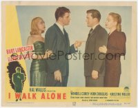 5y0805 I WALK ALONE LC #5 1948 Lizabeth Scott, Burt Lancaster, Kirk Douglas & Kristine Miller!