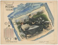 5y0808 IRENE LC 1926 Colleen Moore & Lloyd Hughes in motorcycle & sidecar, fashion show, ultra rare!