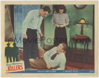 5y0812 KILLERS LC #2 1946 Burt Lancaster, Ava Gardner, Albert Dekker, from Ernest Hemingway's story!