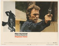 5y0823 MAGNUM FORCE LC #5 1973 best c/u of Clint Eastwood is Dirty Harry pointing his huge gun!