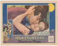 5y0841 MONTANA MOON LC 1930 super close up of young Joan Crawford & Johnny Mack Brown, ultra rare!