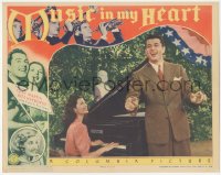 5y0847 MUSIC IN MY HEART LC 1940 Tony Martin sings while beautiful Rita Hayworth plays piano!