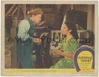 5y0850 NATIONAL VELVET LC #3 1944 Mickey Rooney shocked Liz Taylor entered The Pi in Grand National!