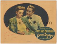 5y0860 NOW, VOYAGER LC 1942 great close up of Paul Henreid smiling at worried Bette Davis!