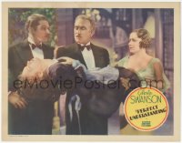 5y0871 PERFECT UNDERSTANDING LC 1933 Gloria Swanson, Laurence Olivier & Halliday w/maid, ultra rare!